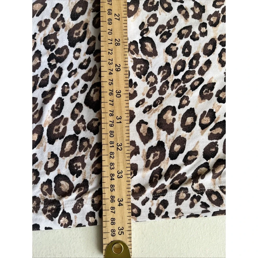 Soma Sleepshirt Animal Print Large Soft Chemise Sleep Dress Loungewear Cozy